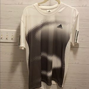 Gray and white Adidas jersey size XL